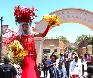 The San Leandro Cherry Festival features activities for kids, music, and cherries! Photo courtesy of the City of San Leandro Community Development