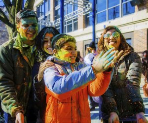 Holi Celebration in Chicago. Photo courtesy of Navy Pier