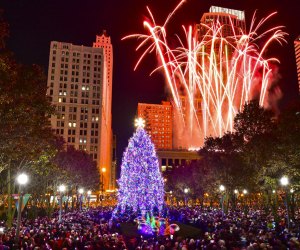 The Annual Chicago Christmas Tree Lighting Ceremony. Photo courtesy of the Chicago Department of Cultural Affairs