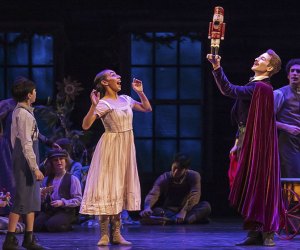 The mysterious Great Impresario, the man who has designed and created the World’s Fair, brings the magic of the season to life! Photo by Tod Ros for the Joffrey Ballet.