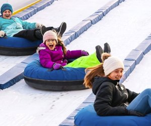 Have some wintery fun at Light Up the Lake.  Photo courtesy of Navy Pier