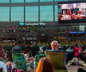 Movies at Gallagher Way begin May 21st! Photo courtesy of the event.