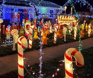 Sandberg Christmas Display near Chicago