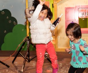 Kids and parents can party into 2025 at the daytime New Year's Bubble Bash at Children's Museum of Atlanta. Photo courtesy of the museum