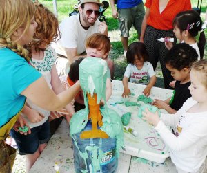 The Children's Museum of the Arts hosts a Free Art Island Outpost on Governors Island. Photo courtesy of the event