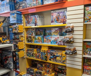 Child's Play has several area stores offering contactless curbside pickup or delivery of its goods, including these fun Lego sets. Photo courtesy of Child's Play 