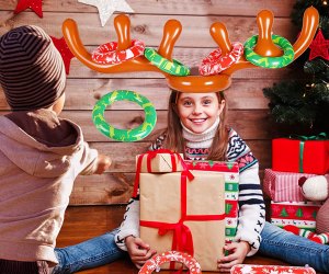 Fun Christmas Games for the Whole Family: Antler Ring Toss Game