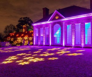 See Mount Vernon in a whole new light during Christmas Illuminations. Photo courtesy of Mount Vernon