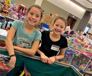 Kids can help sort holiday gifts at Christmas in the City