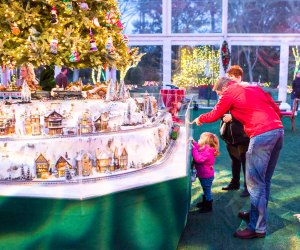 Christmas Village at Bayou Bend photo courtesy of the Museum of Fine Arts Houston