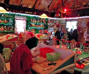 Santa's workshop is buzzing with busy elves! Photo courtesy of City of Torrington
