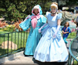 Cinderella and her Fairy Godmother at Disneyland Resort