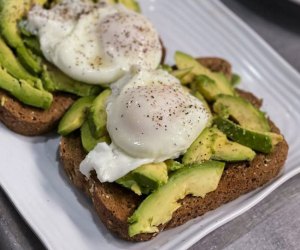 Photo of avocado toast with eggs-Best Places for Breakfast in CT