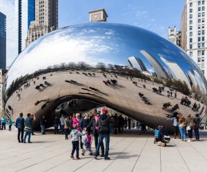 picture of The Bean, a popular spring break 2024 tourist attraction