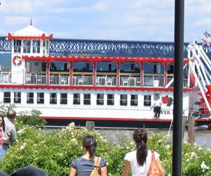 Take in spectacular views of the Hudson from land or on the river. 