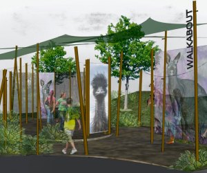 Artist rendering of the Australian Outback exhibit coming soon to the Santa Barbara Zoo