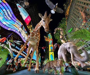 Concrete Jungle AR takes over Times Square with a FREE immersive AR installation for the month of August.