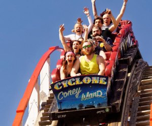 The Cyclone roller coaster is a Coney Island legend