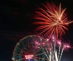 See the Coney Island fireworks on the 4th of July and most summer Fridays. Photo courtesy of Coney Island