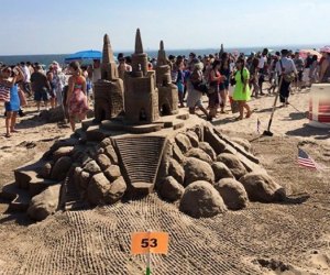 Summertime in NYC means it's time for the annual Sand Sculpting Competition at Coney Island. Photo by Jody Mercier