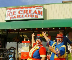 The circus-themed Ice Cream Parlour in Cherry Hill delights customers near and far with its frozen treats. Photo courtesy of the venue