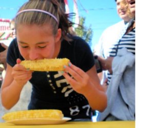 There's all kinds of corny fun at the Four Town Fair. Photo courtesy of the fair