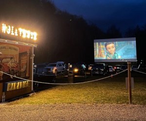 Movies, campouts, and plenty of amenities await at Four Brothers Drive-In in Armenia. Photo courtesy of the theater