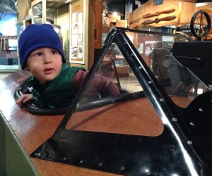 Kids can take flight at the Cradle of Aviation Museum. Photo by Kristen Markel