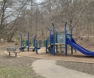 the playground at Croton Gorge park