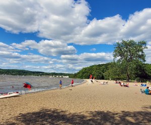 Croton Point Beach. Photo courtesy of Westchester County