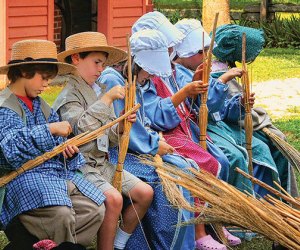 Kids get hands-on experience at Historic Cold Spring Village