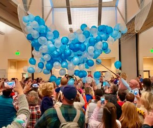 Take part in daytime fun with these family-friendly New Year's celebrations for Connecticut Kids! Countdown to Noon photo courtesy of the Niantic Children's Museum