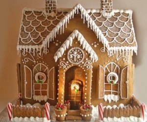 Kent hosts a Gingerbread Walk that is one of the largest gingerbread festivals in Connecticut. Photo courtesy of the Kent Gingerbread Festival