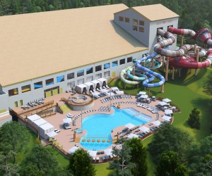 Connecticut's Great Wolf Lodge at Mashantucket will be open for fun on May 9! Rendering courtesy of the  Great Wolf Lodge at Foxwoods 