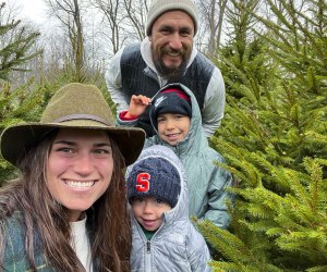 See if you can track down the perfect tree in Easton, the Christmas Tree capital of Connecticut! Photo by author Kelly Patino