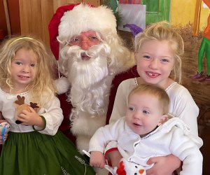 Have some breakfast with St. Nick at Visits on the Farm With Santa and Friends. Photo courtesy of Flamig Farm