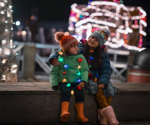 Image of kids at Christmas - Mystic CT is the Most Magical Christmas Town Around