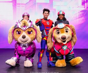 Fun takes center stage in Connecticut this weekend! Paw Patrol production photo © 2025 & TM Spin Master Ltd. All rights reserved.