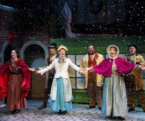 Holiday shows hit the stage all over Connecticut for 2024. A Christmas Carol at the Legacy Theatre. Production photo by Sam Bibbins.