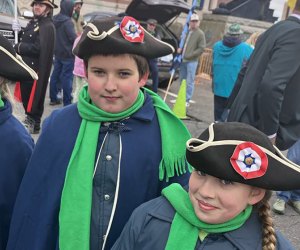 Get out this St. Patrick's Day Weekend for family fun in Connecticut! Members of the Fife and Drum Corps at the Greater Hartford St. Patrick's Day Parade photo courtesy of Mommy Poppins