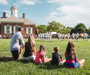 Visit Virginia's Colonial Williamsburg on a spring break vaction