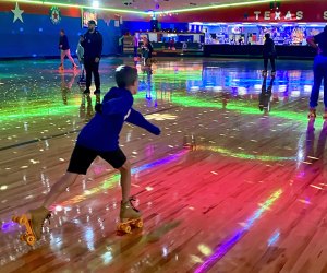 You can count on Texas Skatium for a fabulous indoor birthday party! Photo by Gabby Cullen