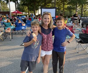 Enjoy a free, family-friendly movie nights this summer in Dallas-Forth Worth. Photo by Elsa Simcik