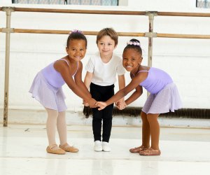 Kids get a great foundation in classical ballet at Dance Theatre of Harlem. Photo courtesy of Dance Theatre of Harlem