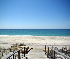 Fire Island with kids Ocean Beach