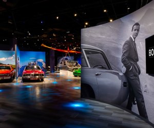 Sneak over to the special Bond in Motion installation at the International Spy Museum. Photo courtesy of the museum