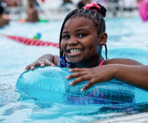 DC's free public swimming pools are some of the best places to beat the summertime heat. Photo courtesy of DC Parks and Recreation
