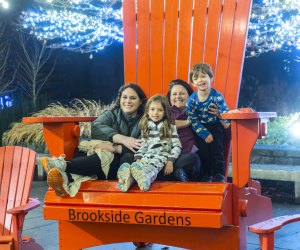Garden of Lights at Brookside Gardens will dazzle the whole family. Photo by Tony Ventouris for Montgomery County Parks