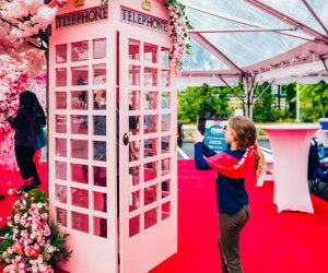 National Landing's Pink in the Park kicks off this weekend with Pink in the Pool! Photo courtesy of Pink in the Park 