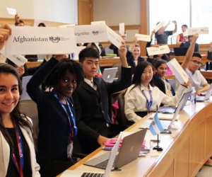 Tweens and teens can expand their global view at Model UN camp. Photo courtesy of the Model United Nations Institute Summer Camp